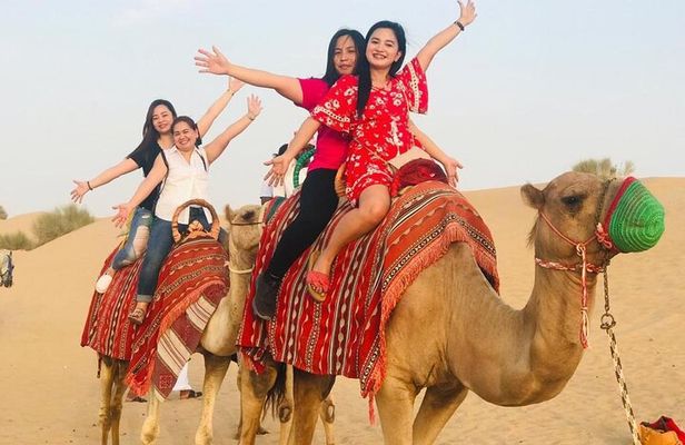 Red Dune Desert Safari With 4x4 pick up & drop off BBQ Live Show