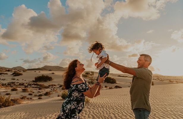 Private family photoshoot - Corralejo Fuerteventura