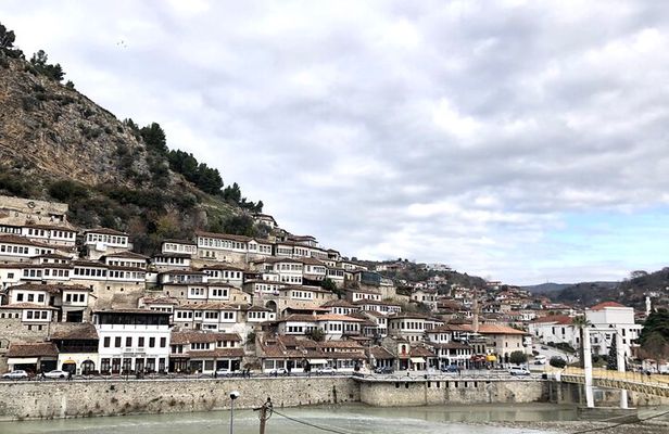 From Tirana: Berat City Tour, Wine tasting, & Swimming