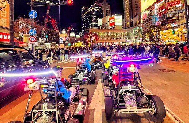 Shibuya Go-Kart City Tour (60 Minutes) | Most Popular Experience