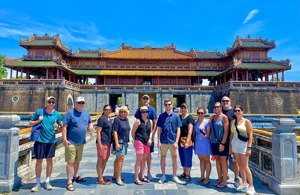 All must-see places Hue City, Hai Van Pass from Hoi An Group Tour