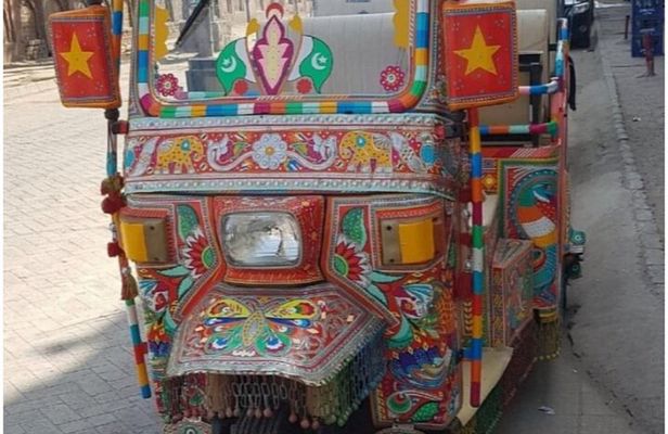 Rangeela Rickshaw Walled City Lahore Guided Tour