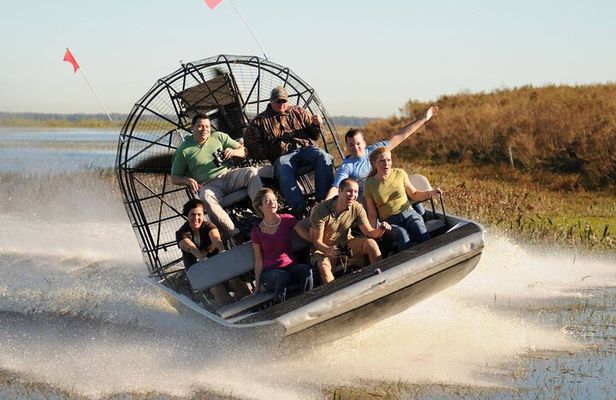 Experience the Everglades on an airboat guided tour