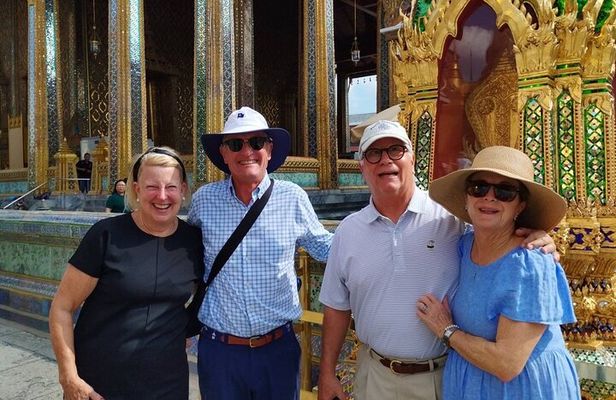 Full Day Bangkok Must See Temples and Canal Tour All Included