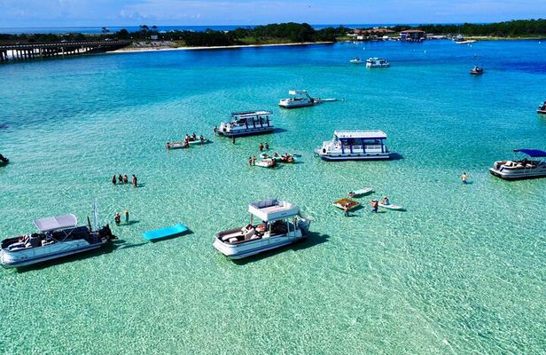 3 Hour Crab Island and Harbor Tour from Destin Non-Private