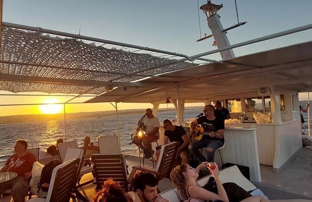 Rhodes Sunset Cruise - Swim and Dine w/ Live Music & Sunset!