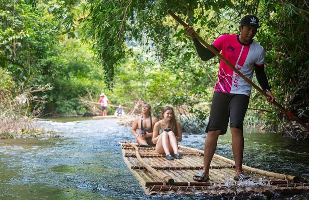 Khao Lak: Half day Bamboo Rafting Tour with Lunch