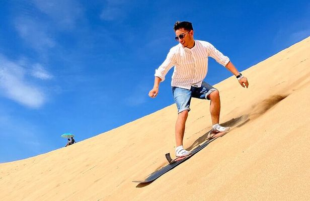 Sandboarding guided experience With Quad Bike