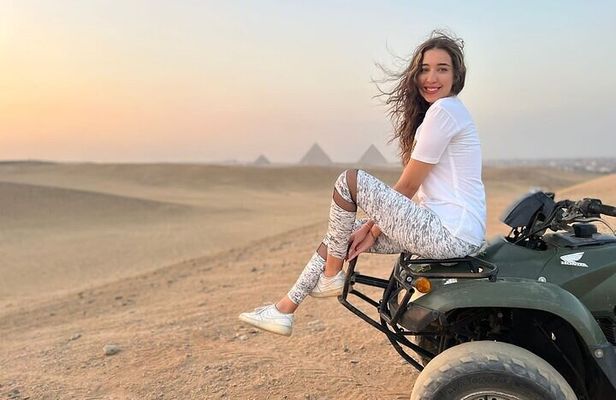 Desert Safari by Quad Bike Around Pyramids