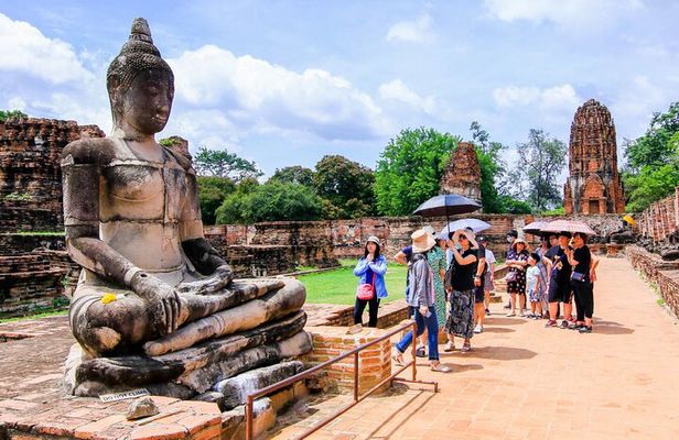 Ayutthaya City Tour and Grand Pearl Cruise from Bangkok 