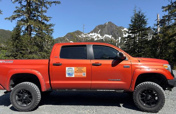 Sitka Private Adventure 4x4 Truck Tour & Lunch w/2 admissions