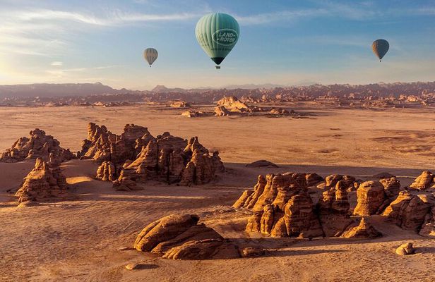 Hegra Sunrise Hot Air Balloon Ride in AlUla