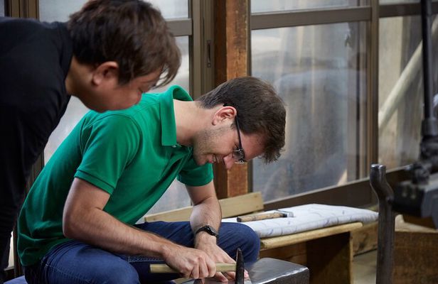 Tin Plate Making Experience in Toyama