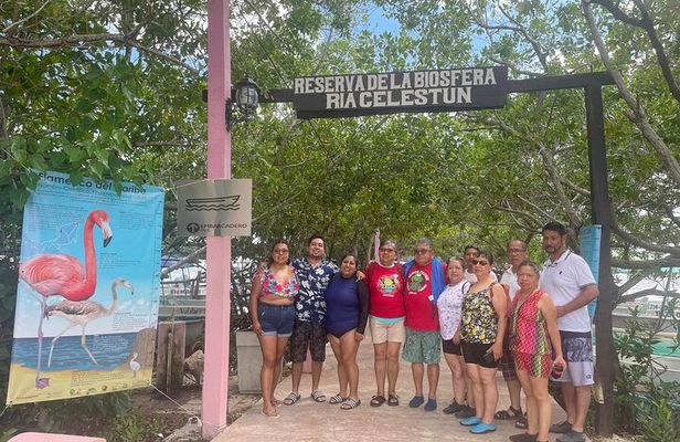Excursion to Celestun, Swimming, Hiking & Boat Ride