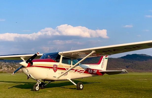 Sightseeing flight over Budapest