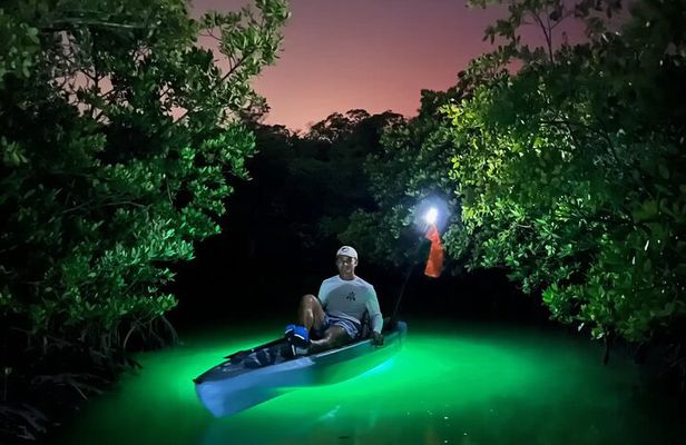 Guided Glow LED Kayak Sunset Activity in Bonita Springs