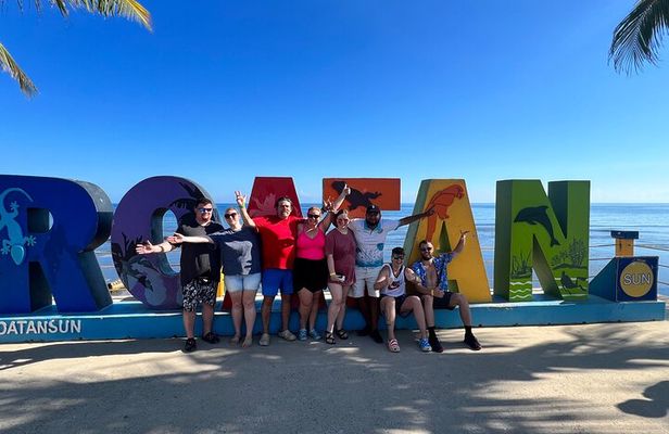Roatan Monkey & Sloth Tour, Chocolate & Rum factory +beach break 