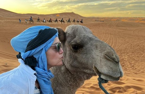 From Fes to Marrakech: 4 Day group tour via the desert Merzouga
