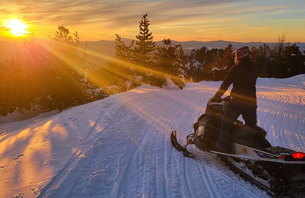 Snowmobile Tours In The National Volcanic Monument
