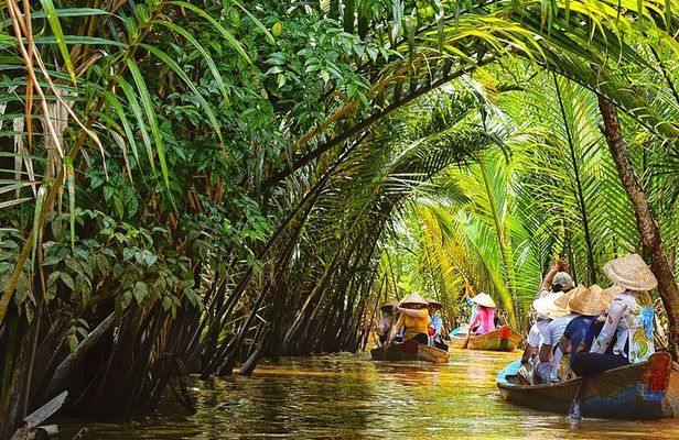 Day Tour My Tho - Ben Tre On Boat Explore Coconut Island