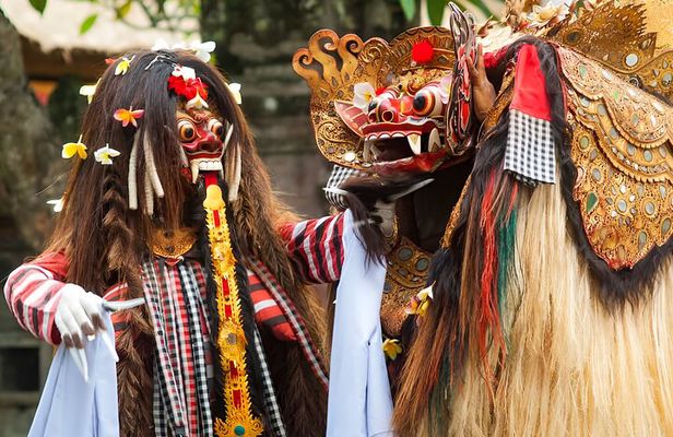 Bali: Barong Dance, Rice Terrace, Volcano, Temple, Waterfall Tour