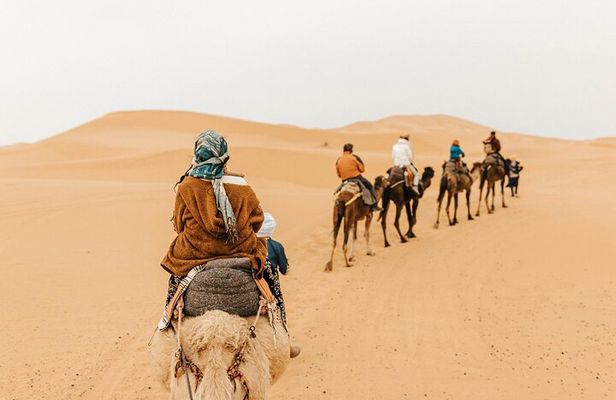 1 night Camel trek in Merzouga Desert Luxury Camp NO EXTRA