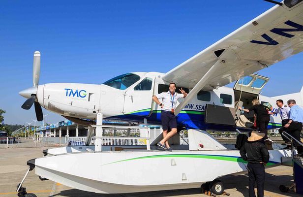 Halong Bay Sightseeing Tour With Seaplane With Pick up & Drop off