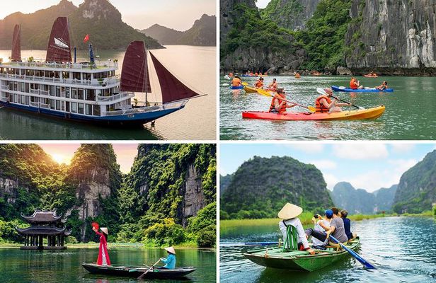 3 Days Luxury Tour Ninh Binh and Ha Long Bay 5 stars Cruise
