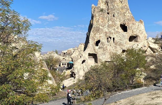 Goreme Open Air Museum Caves and Chuches in Cappadocia Red Valley