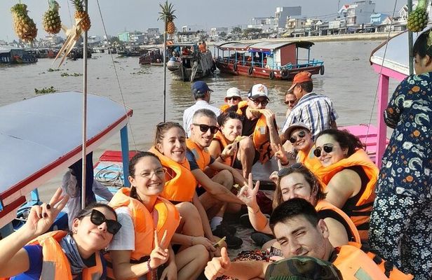 Mekong Delta Cai Rang Floating Market To The Contryside Road