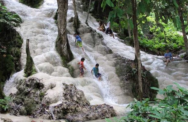 One Day Sticky Waterfall, White Water Rafting,Elephants Sanctuary