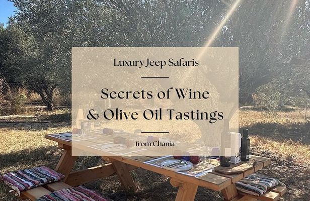 Chania Luxuries: Secrets of Wine and Olive Oil Tastings
