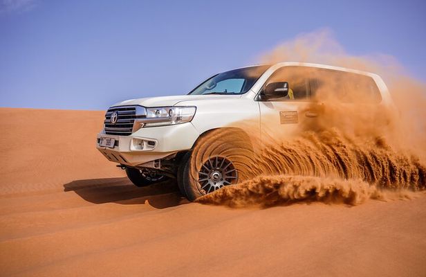 Dubai Desert Safari, BBQ, Live Shows, Camel, Sandboard (7-Hours)