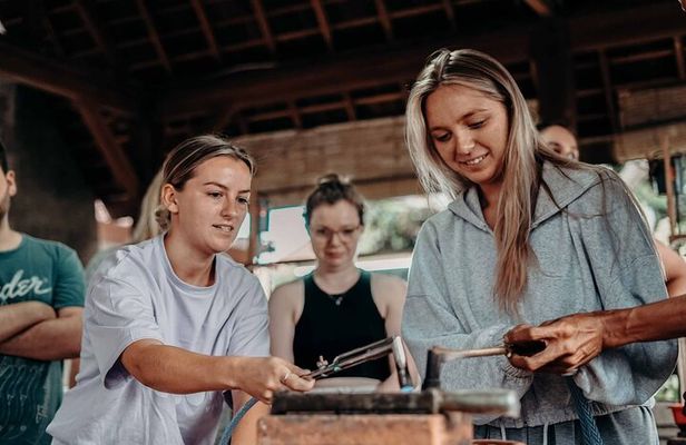 Bali Traditional Silver Class - Making Simple Jewelry Experience