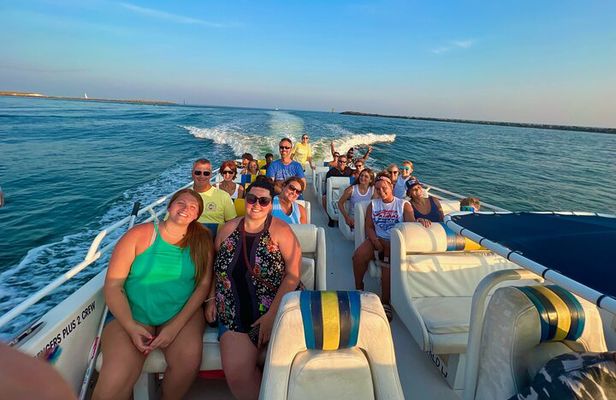 Thriller Sunset Dolphin Cruise in Destin Harbor