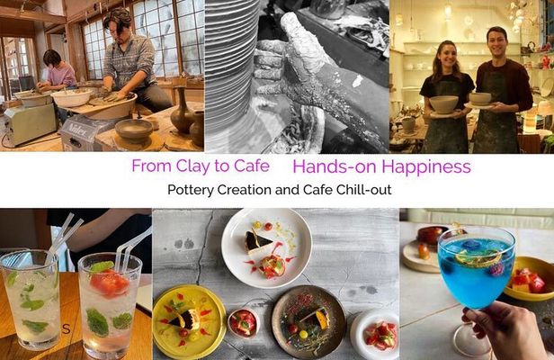 Private Wheel Pottery Experience with One Drink