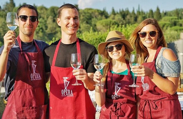 Authentic Italian Pasta Class & Lunch at Historic Tuscan Villa