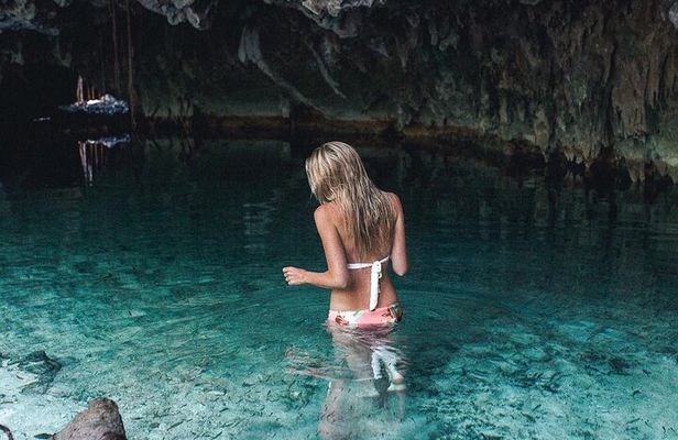 Triple Cenote Tour: Discover Hidden Gems, from Mayan Riviera!