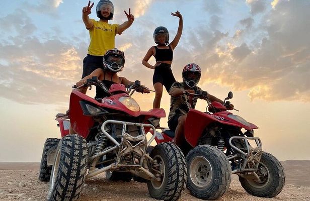 Agafay desert excursion: quad & camel & dinner