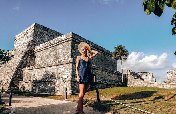 Tulum Ruins Tour + Cenote Swim & Lunch from Riviera Maya!