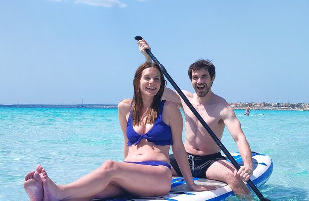 Experience Es Trenc con SUP y Snorkel, The Spanish caribean.