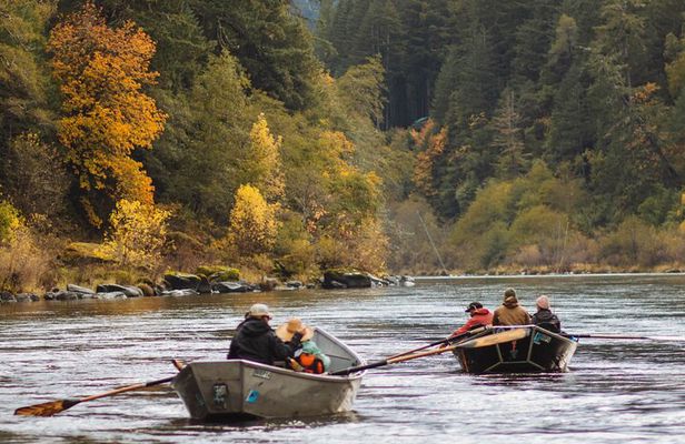 Whitewater Fishing and Rafting Experience in Rogue River