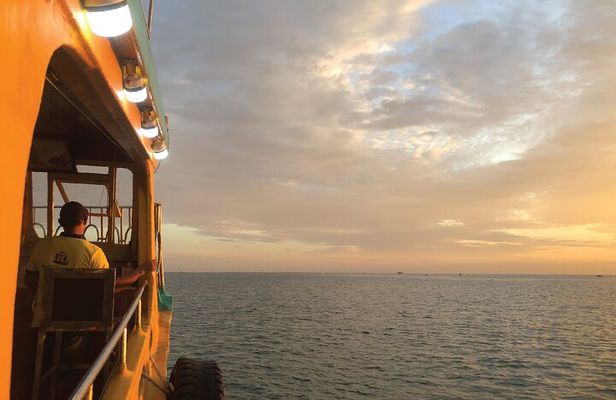 Red River Private Tour : Sunset and Night Squid Fishing