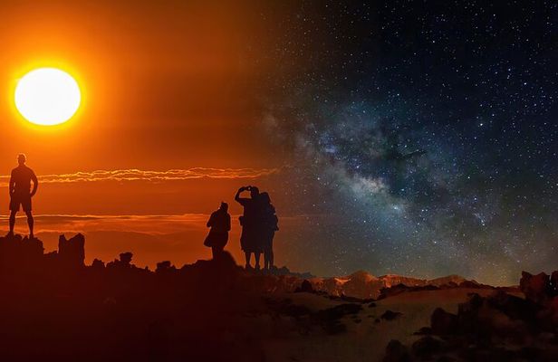 Sunset and Stars at Teide National Park