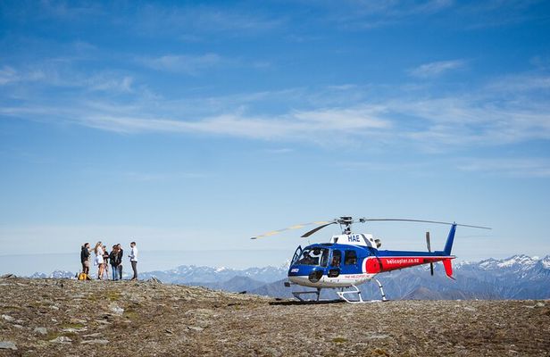 Scenic Helicopter Flight, Mountain Landing & Wine Tour Queenstown