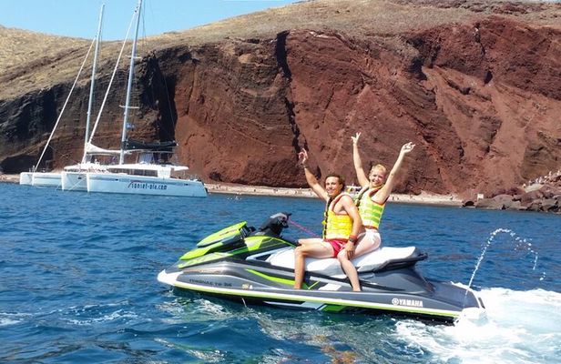 Santorini: Private South Coast Discovery on a Jet Ski