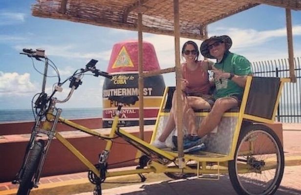 Key West Conch Republic Tiki Pedicab Experience by Kokomo Cabs