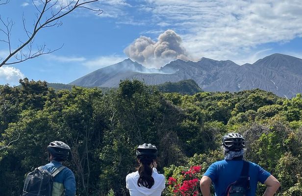Sakurajima One Day Round Journey with E-bike