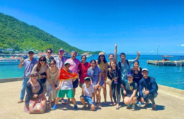 Cham Island Snorkeling Daily Group Tour, Sunbathing, nice beaches