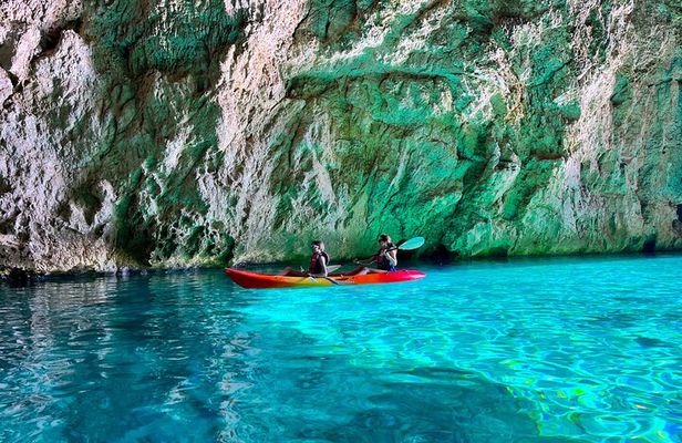 Cova dels Orguens: Cave Exploring Kayak & Snorkel Tour in Javea